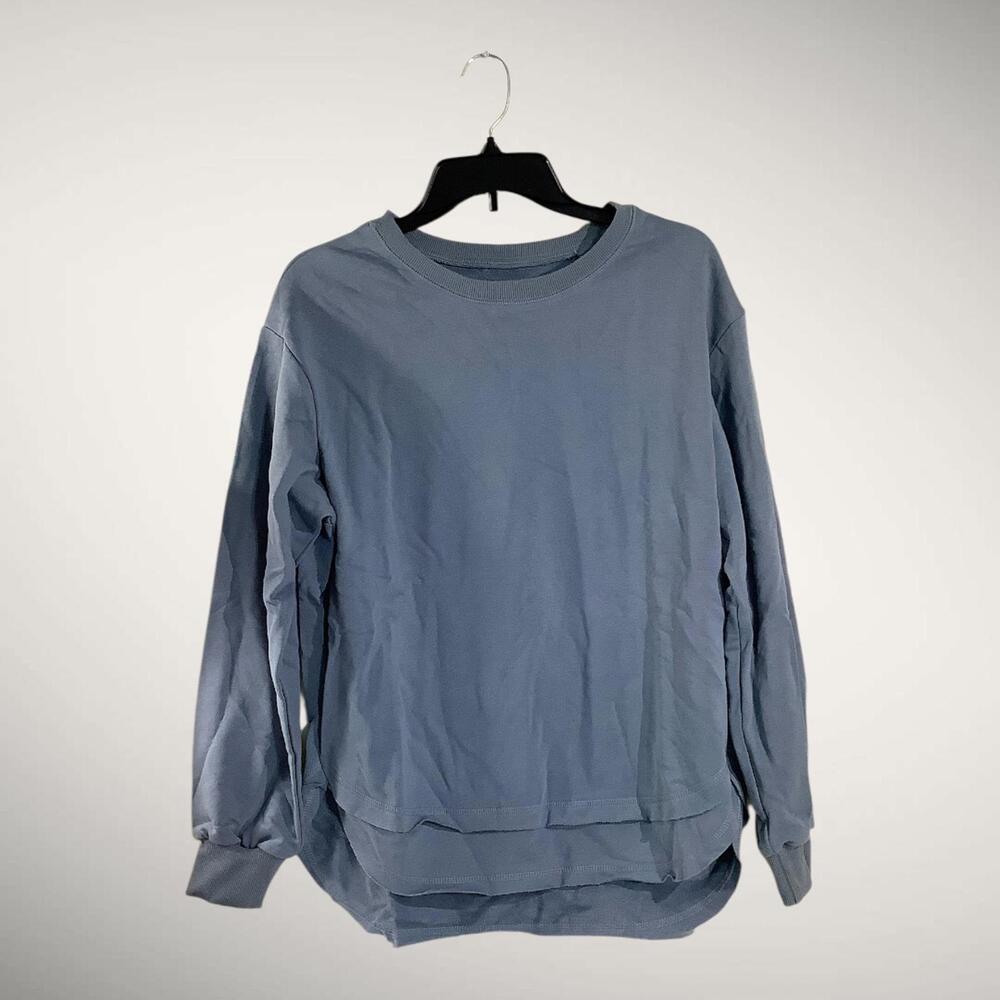 NWT SHEWIN Casual Long Sleeve Crew neck Pullover Loose Sweatshirt, Medium
